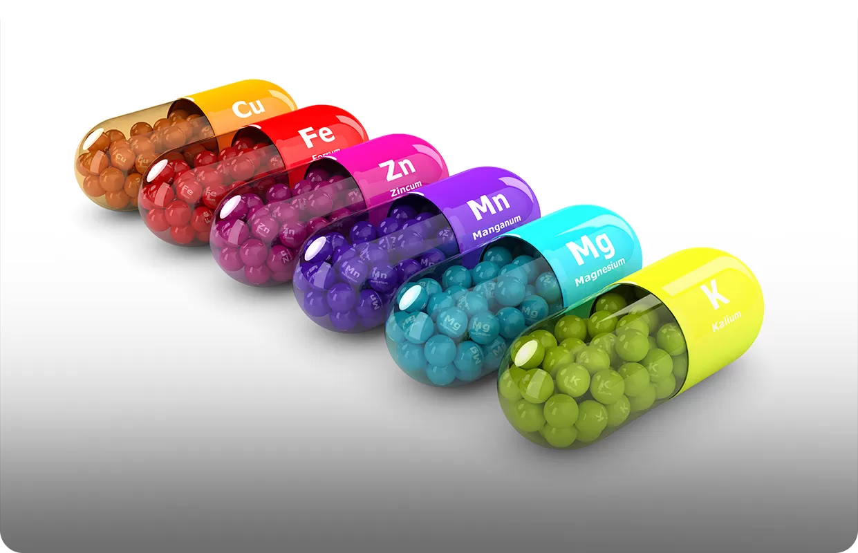 Minerales personalizados