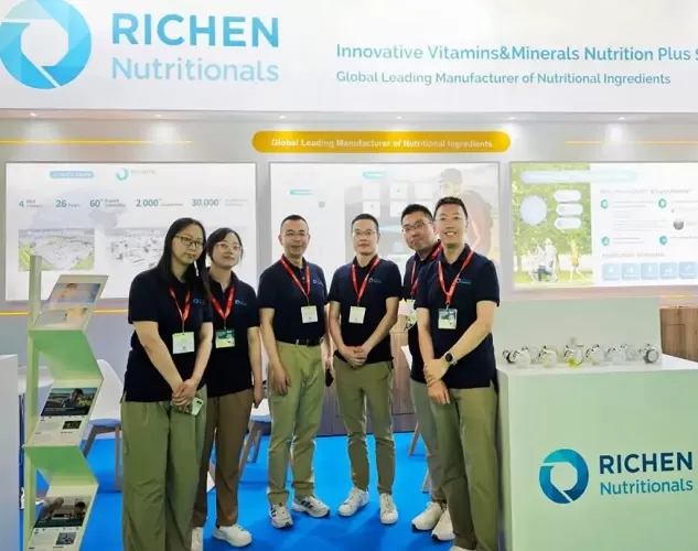 RICHEN presenta soluciones innovadoras de Nutrición de vitaminas y minerales en Vitafoods Europe 2025